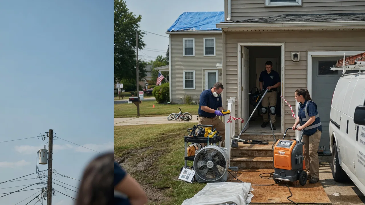 Water Damage Repair in Schriever, LA near me